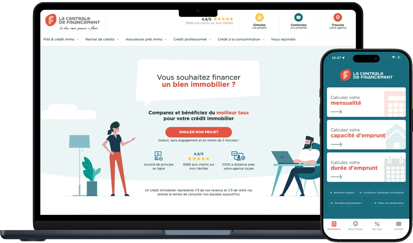 Aperçu du projet Digitalisation du parcours client pour un courtier du Top 3 en France